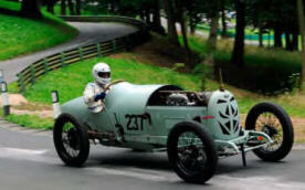 Ben Thompson driving his Fafnir exits the corner that since 8th August 2010 is known as Rolt corner. Photo: Phil Johnson